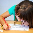 Una alumna de Primaria.