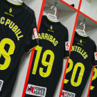 La camiseta de Arribas no brilló en el campo de Vallecas.