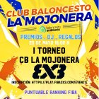 Cartel del torneo 3x3 en La Mojonera