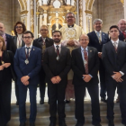 Foto de la primera junta de gobierno de Soto como presidente de la Agrupación.