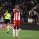 La desesperación de Choco Lozano después de perdonar el empate al inicio de la segunda mitad.