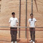 Francisco Fernández y Álvaro Martín, los dos alumnos becados del IES Fuente Nueva.