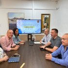 Reunión de trabajo con responsables de la empresa Aeroscan Tecnologies adjudicataria del proyecto.
