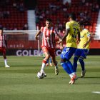 Pubill en el partido ante el Cádiz para despedir el curso en Primera División. 