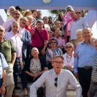 Reencuentro de antiguos compañeros de la Escuela de Maestría en el Restaurante Catamarán.