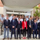 Autoridades que han asistido al doble acto del Hospital Vithas Virgen del Mar.