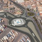 Así sería el nuevo acceso hasta las instalaciones portuarias