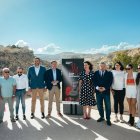 Foto de familia tras la presentación, este lunes en el Centro de Interpretación Patrimonial. del 57º Festival de Flamenco y Danza de Almería.