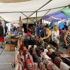 Imagen de archivo de un mercadillo.