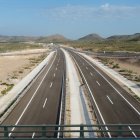 Uno de los tramos ya abiertos al tráfico de la autovía del Almanzora.
