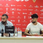 Mohamed El Assy presentando a Arnau Puigmal.