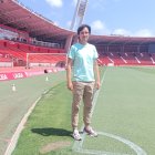 Ibán Andrés está viviendo una temporada ilusionante con las bases del Almería.