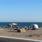 Hogueras hechas con palets durante el pasado año