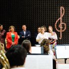 Una exhibición de los alumnos de la Escuela de Música del municipio.