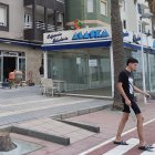 Obras en la mítica Heladería Alaska, en el Paseo Marítimo de Almería.