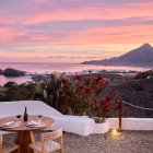 La terraza más espectacular del parque natural.