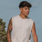 Nico Melamed en Maldivas, un país tropical en el Océano Índico.