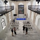 Vista del interior de la antigua capilla ya restaurada