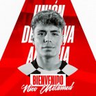 Nico Melamed ya es el jugador con más tiempo de contrato en el Almería.