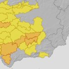 Mapa de España para este jueves.