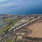 Imagen aérea de los terrenos en los que estará ubicado el Dreambeach. (FOTO: J. A. Hernández)