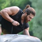 Can Yaman en el rodaje de Sandokan-