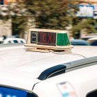 Imagen de archivo de un taxi.