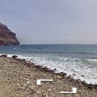 Zona de la playa en la que falleció el bañista.