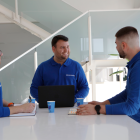 Equipo comercial de Aquaservice.