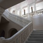 Escalera de acceso a las Casas Consistoriales