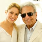 Shakira y su padre, William Mebarak.