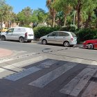 Precinto policial en la calle Pilones.
