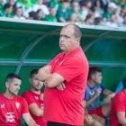 Alberto Lasarte en el partido más importante, el que le daba el ascenso al Almería B en Toledo.