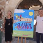 El alcalde de Carboneras, Salvador Hernández, y las concejalas: Isabel Hernández y Mariana Esteban.