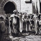 Abén Humeya, coronado como rey de los moriscos en 1568.