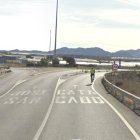 Carretera en la que ha tenido lugar el siniestro.