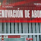 Última llamada para los abonados de la pasada temporada.