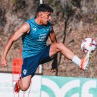 El internacional por Marruecos continúa ejercitándose con el primer equipo en Benahavís.