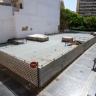 Solar resultante tras la demolición del edificio de Correos