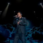 Luis Fonsi, durante un concierto en el Wizink Center.