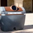 Contenedor marrón que llegará a la ciudad a partir de septiembre