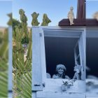 Detalle del altar de Sophie Cuendet.