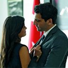 El matrimonio comparte una romántica velada.