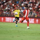 Ramazani en el Trofeo Memorial Juan Rojas ante el Al-Nassr.