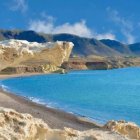 Imagen de archivo de la playa de Los Escullos.