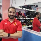 Con LA VOZ-Cadena SER en el Club de Taekwondo 301 Team.