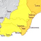 Avisos de la Aemet previstos para este miércoles 14 de agosto.