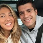 Alice Campello y Álvaro Morata.