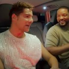 David Bisbal y Will Smith, durante el encuentro.
