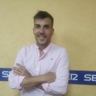 Villalobos en los estudios de la Cadena SER Almería.